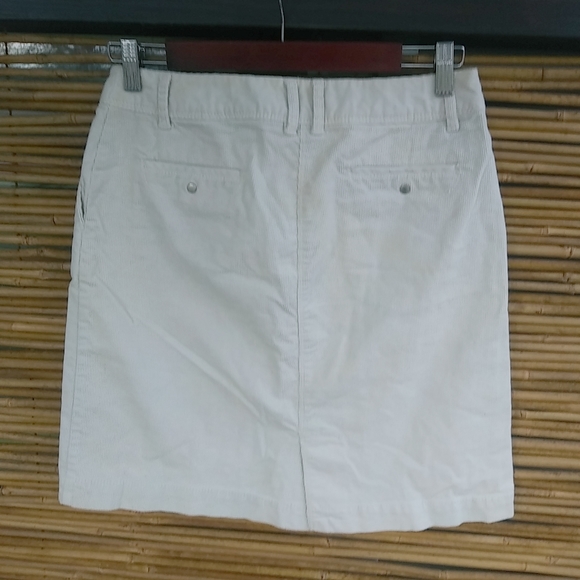 Merona 4 Mini Skirt Corderoy Light Khaki - Picture 3 of 9